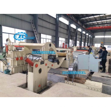 High Speed Energy Saving Cold Coil Sheet CrossCut To Length Line / Automatic PLC Hot Coil Sheet Cross Cut To Length Machine